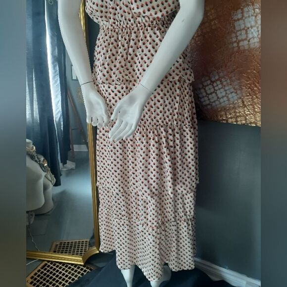 NWT H&M Tiered Ruffled Maxi Dress - Picture 12 of 16